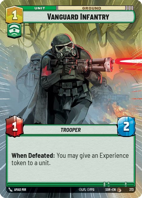 Vanguard Infantry - SOR - 372 - Common - Hyperspace