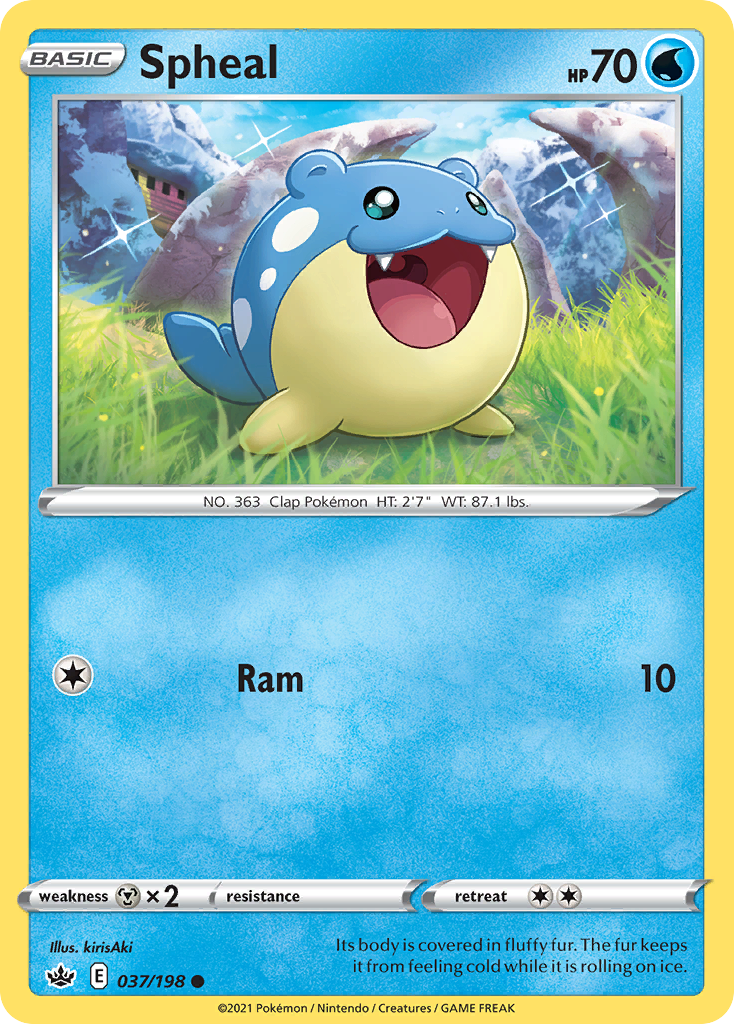 Spheal - 037/198 - Chilling Reign