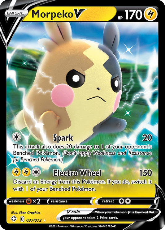 Morpeko V - 37/72 - Shining Fates