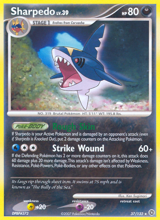 Sharpedo - 037/132 - Secret Wonders