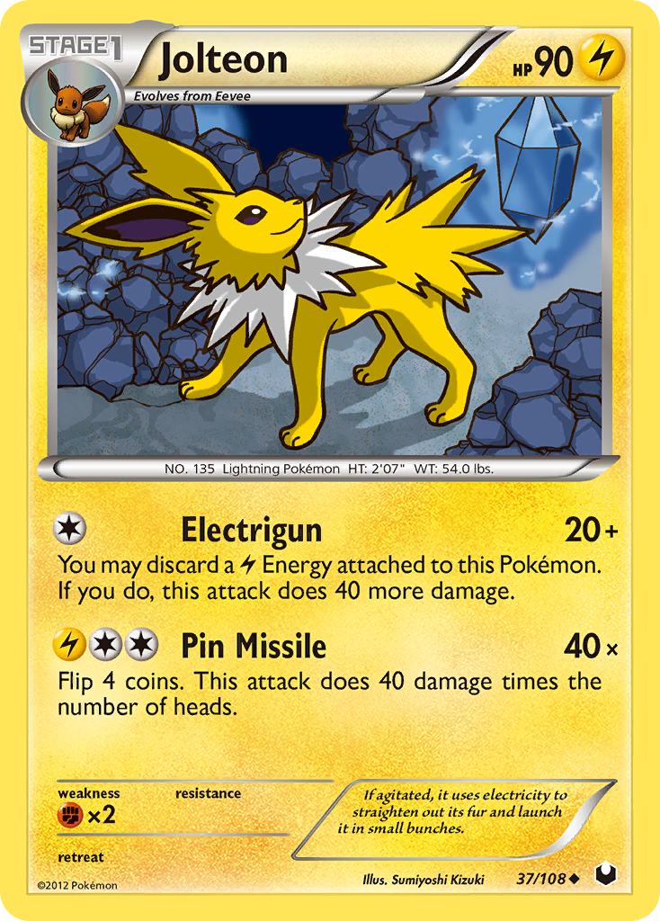 Jolteon - 037/108 - Dark Explorers