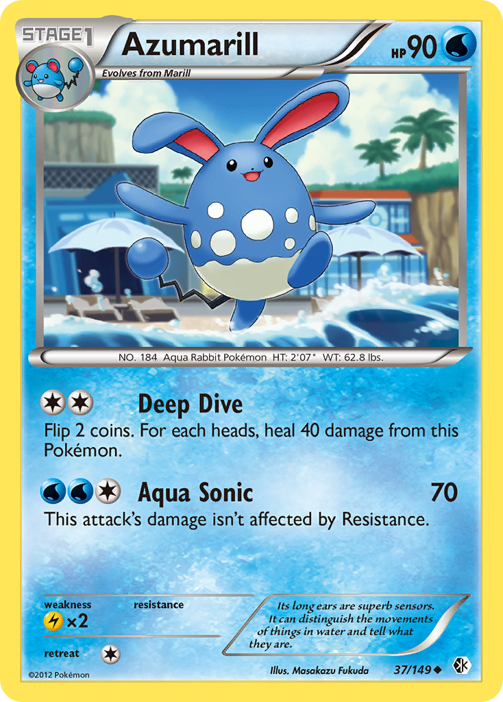 Azumarill - 037/149 - Boundaries Crossed