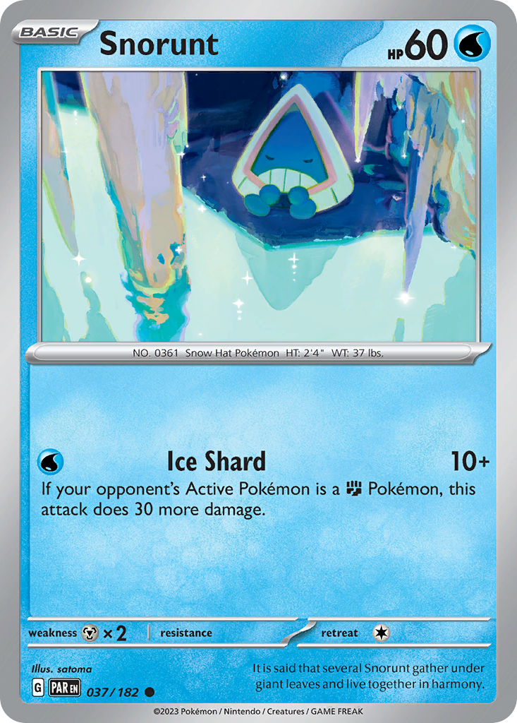 Snorunt - 037/182 - Paradox Rift