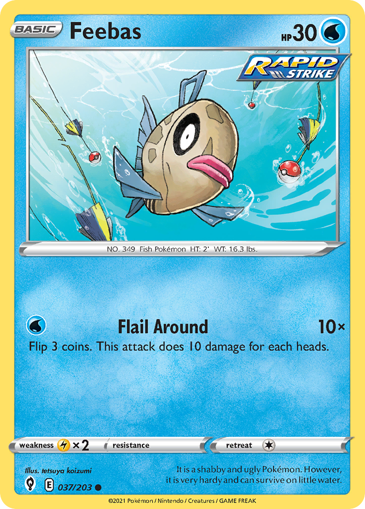 Feebas - 037/203 - Evolving Skies