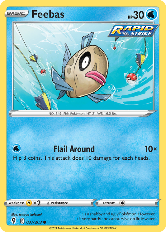 Feebas - 037/203 - Evolving Skies