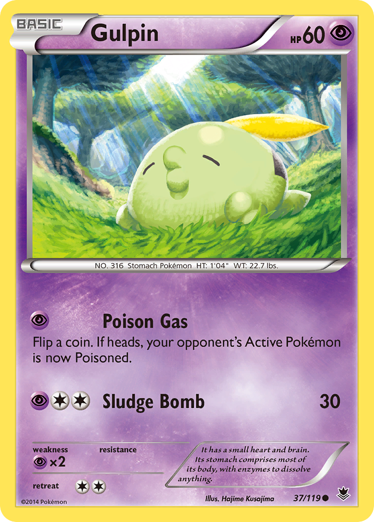 Gulpin - 037/119 - Phantom Forces