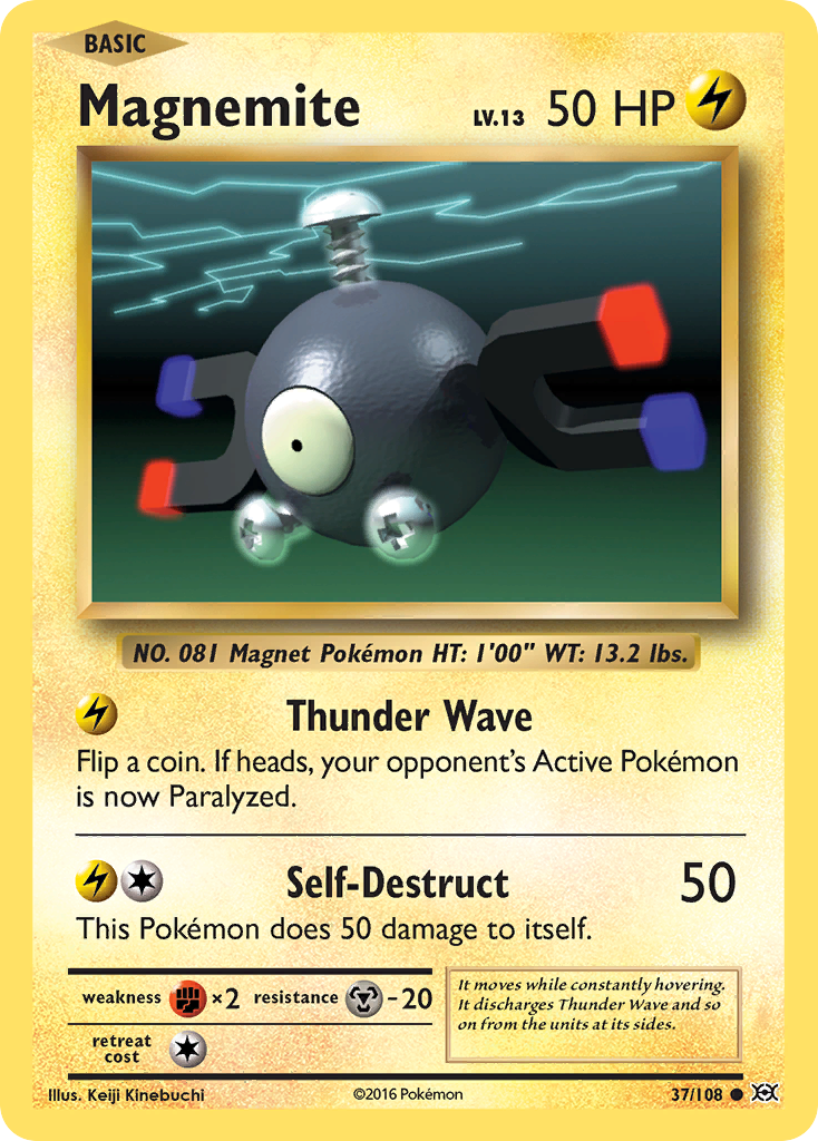 Magnemite - 037/108 - Evolutions