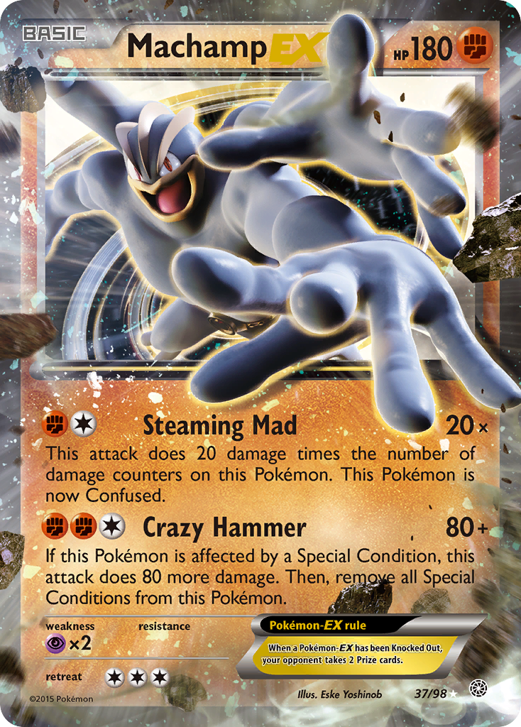 Machamp-EX - 37/98 - Ancient Origins