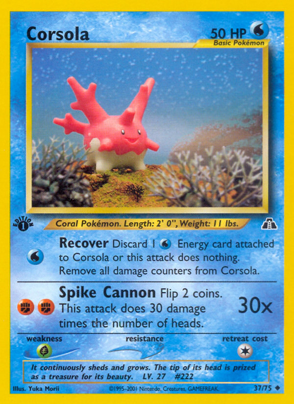 Corsola - 37/75 - Neo Discovery