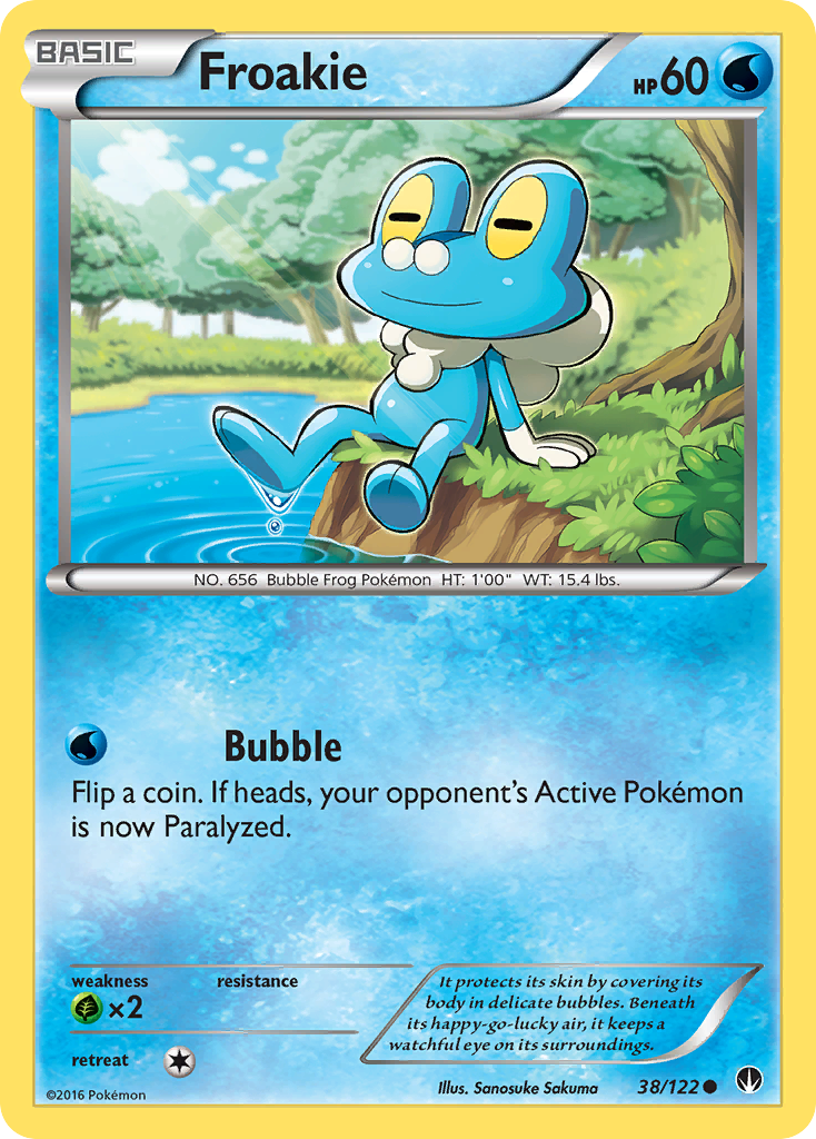 Froakie - 038/122 - BREAKpoint