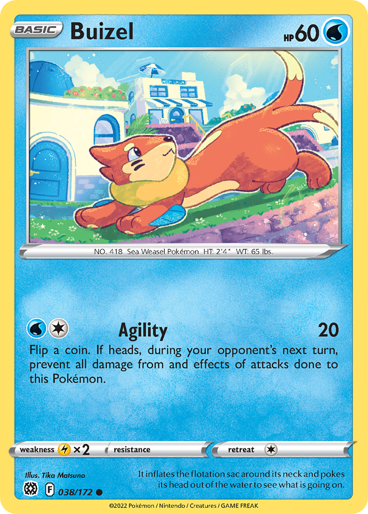 Buizel - 038/172 - Brilliant Stars