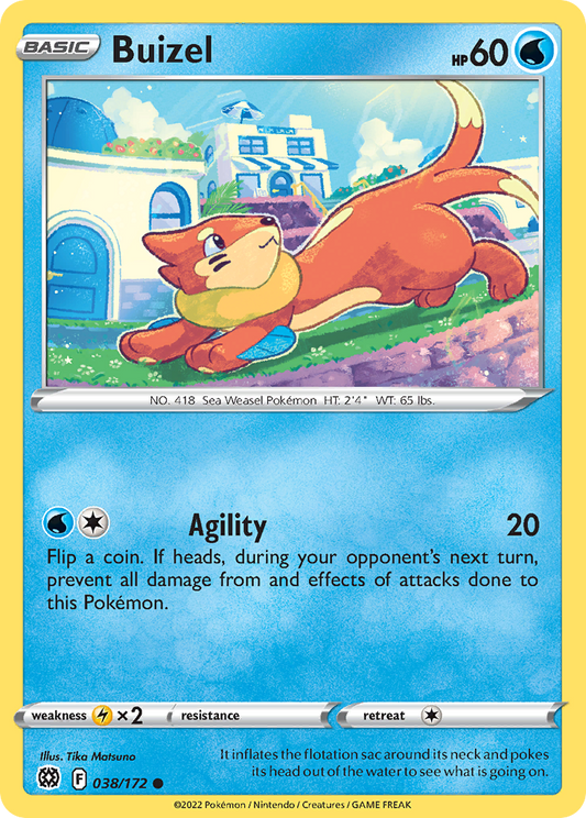 Buizel - 038/172 - Brilliant Stars