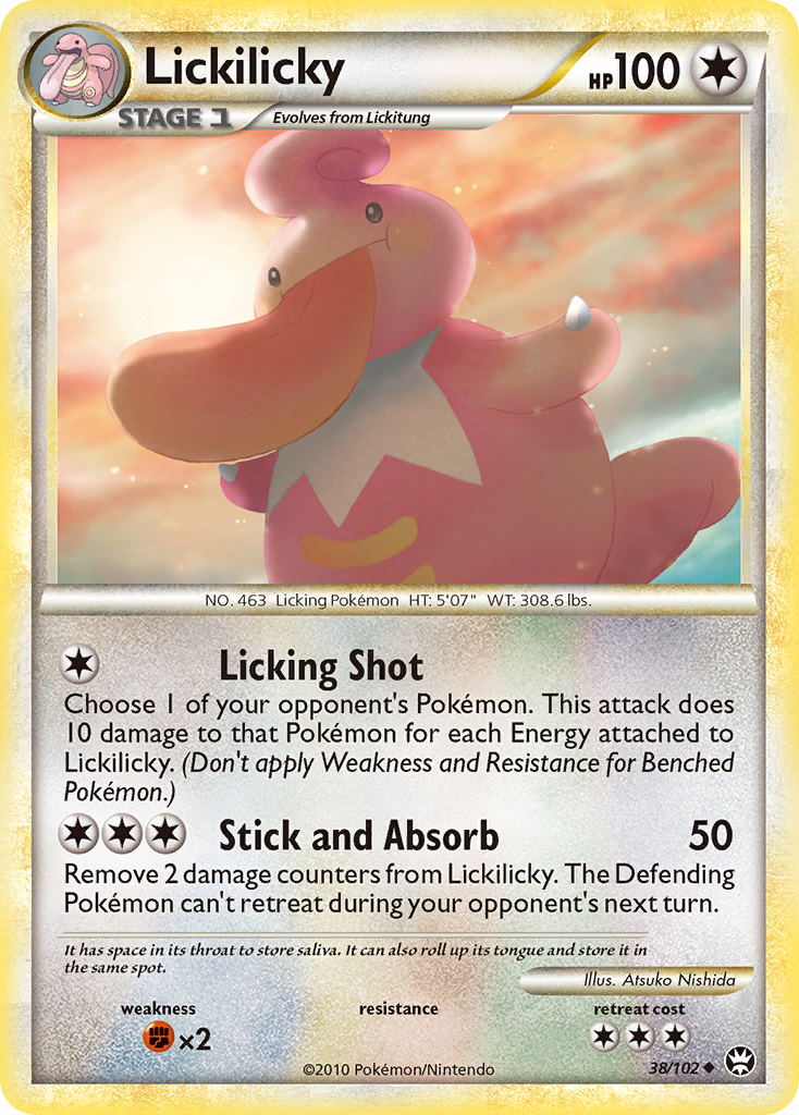 Lickilicky - 038/102 - HS—Triumphant