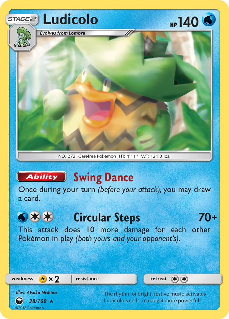 Ludicolo - 038/168 - Celestial Storm