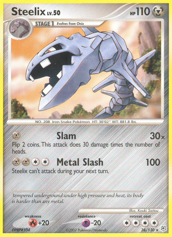 Steelix - 038/130 - Diamond & Pearl