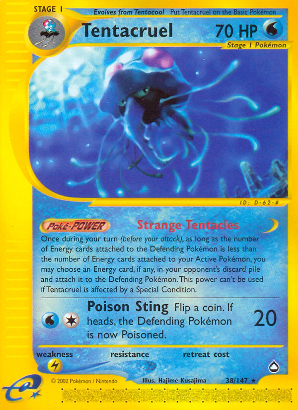 Tentacruel - 038/147 - Aquapolis