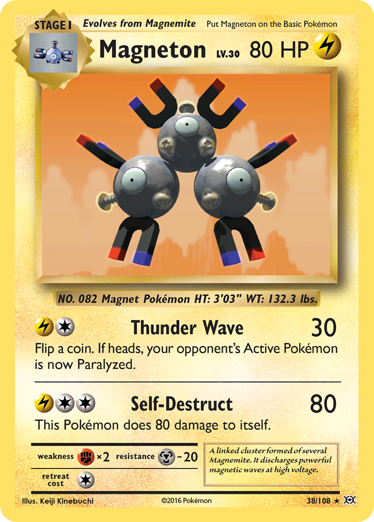 Magneton - 038/108 - Evolutions