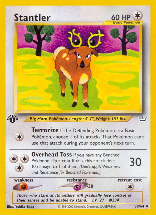 Stantler - 38/64 - Neo Revelation