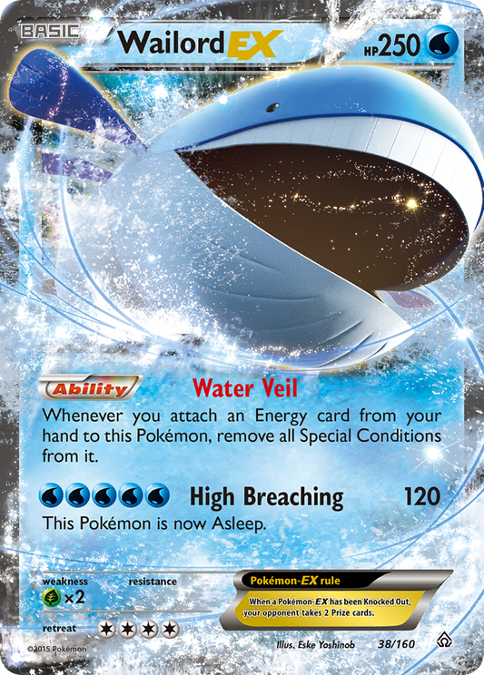 Wailord-EX - 038/160 - Primal Clash