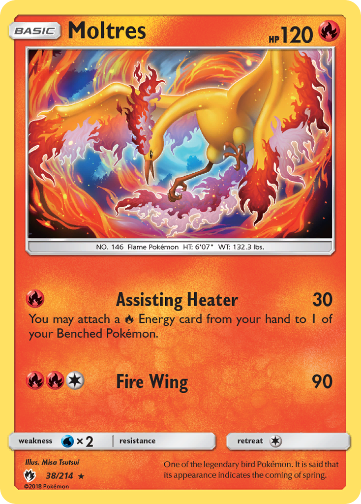 Moltres - 038/214 - Lost Thunder