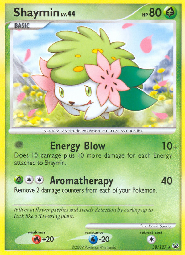 Shaymin - 038/127 - Platinum