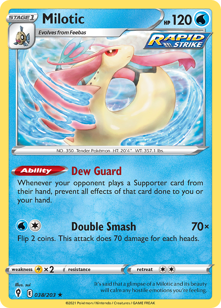 Milotic - 038/203 - Evolving Skies