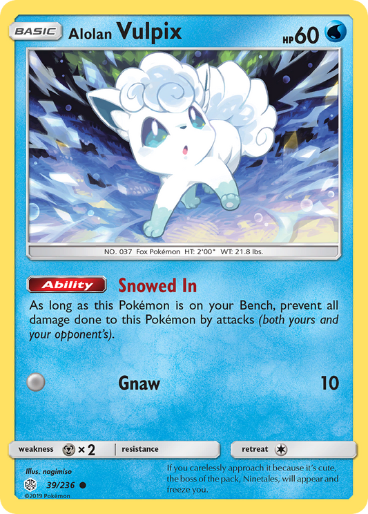 Alolan Vulpix - 039/236 - Cosmic Eclipse