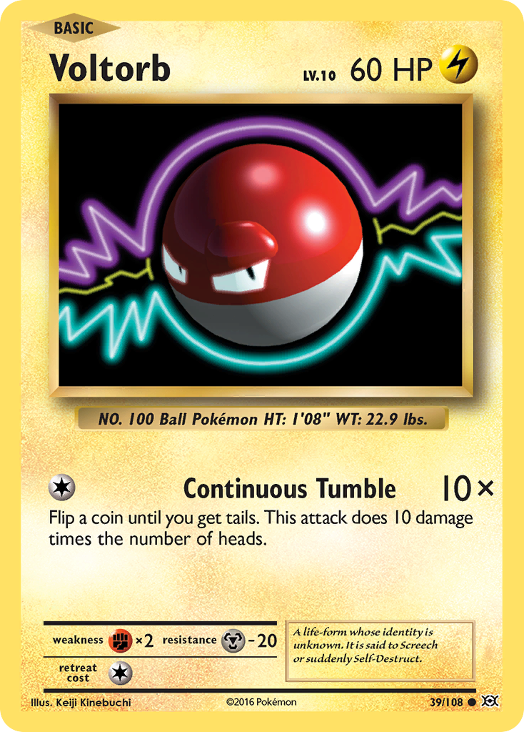 Voltorb - 039/108 - Evolutions