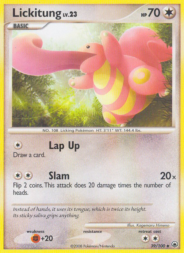 Lickitung - 039/100 - Majestic Dawn