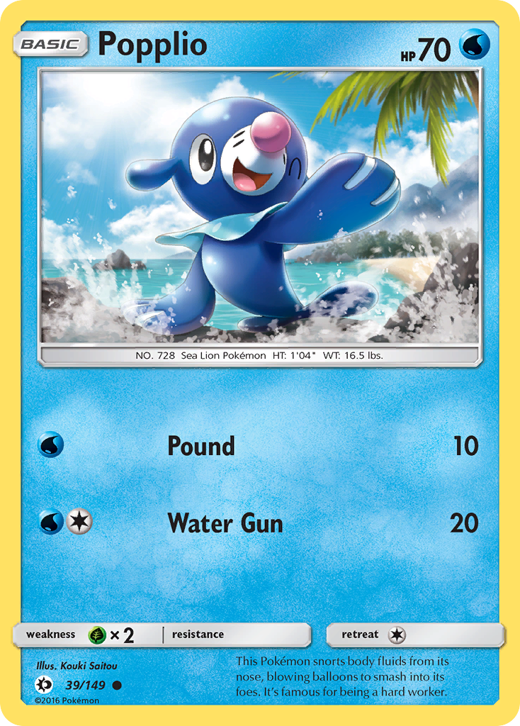 Popplio - 039/149 - Sun & Moon