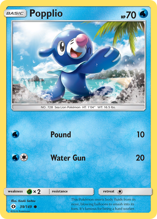 Popplio - 039/149 - Sun & Moon