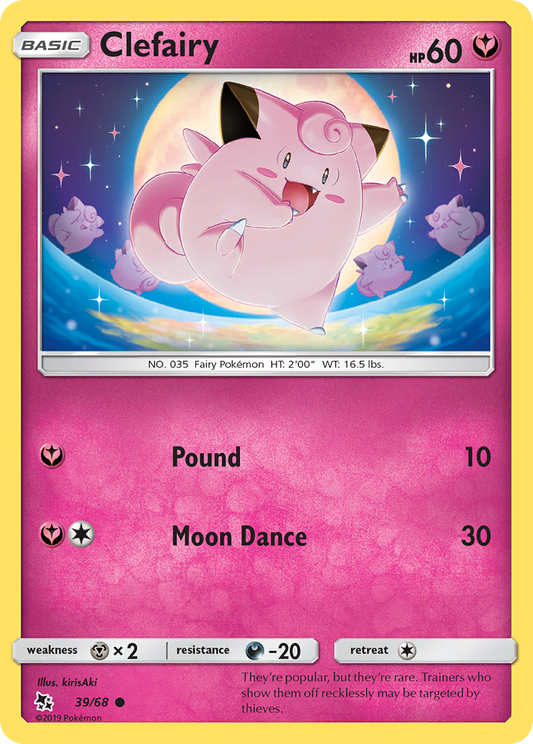 Clefairy - 39/68 - Hidden Fates