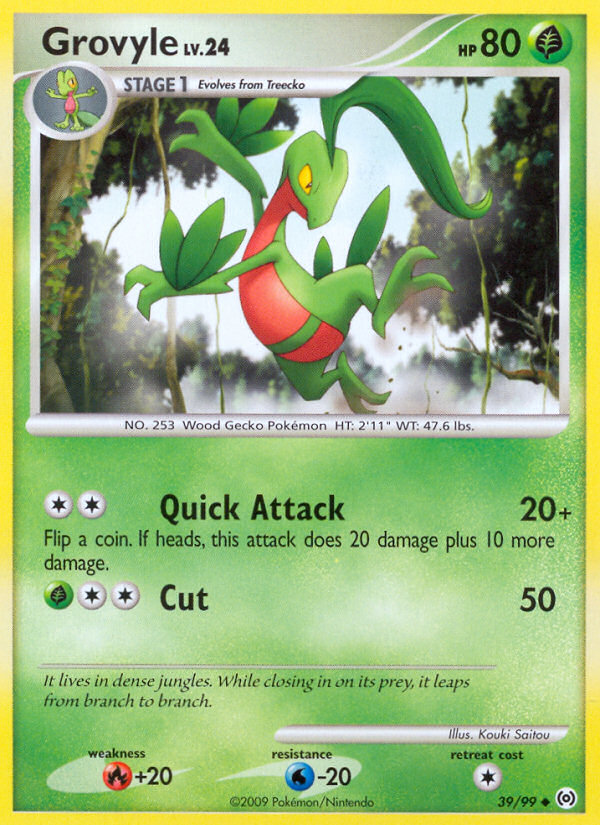 Grovyle - 39/99 - Arceus