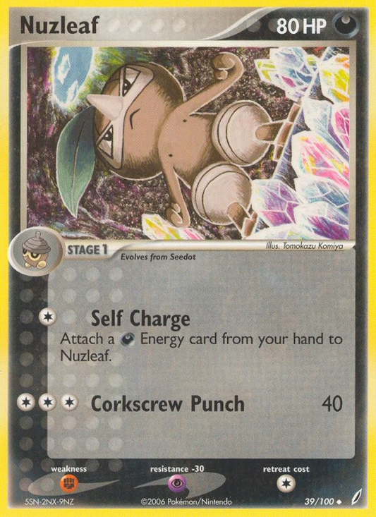 Nuzleaf - 039/100 - Crystal Guardians