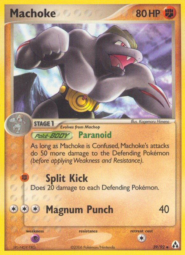 Machoke - 39/92 - Legend Maker