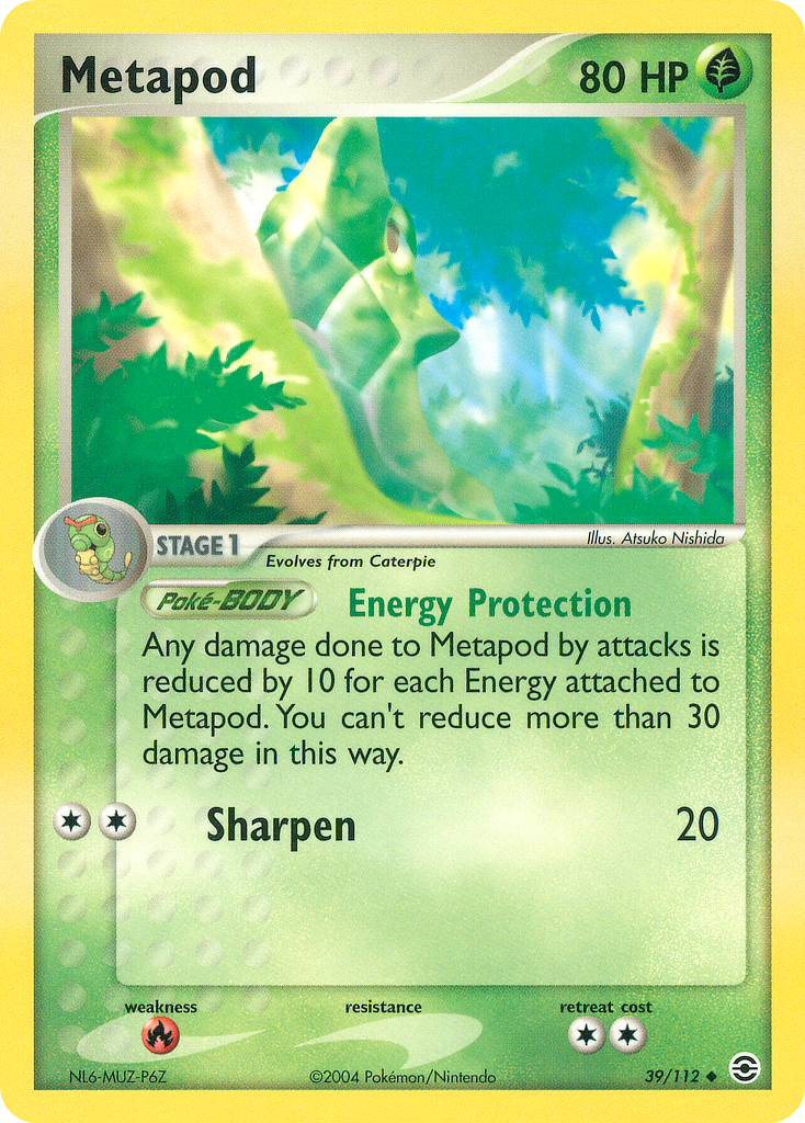 Metapod - 039/112 - FireRed & LeafGreen