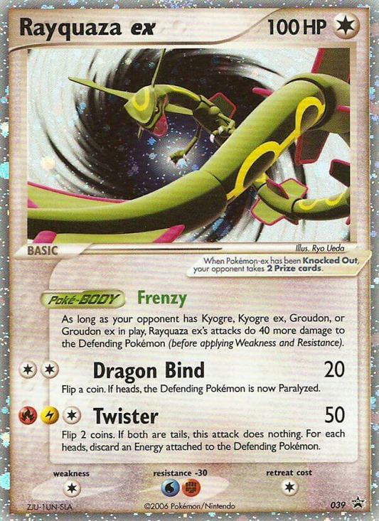 Rayquaza ex - 39/40 - Nintendo Black Star Promos