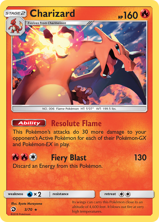 Charizard - 03/70 - Dragon Majesty