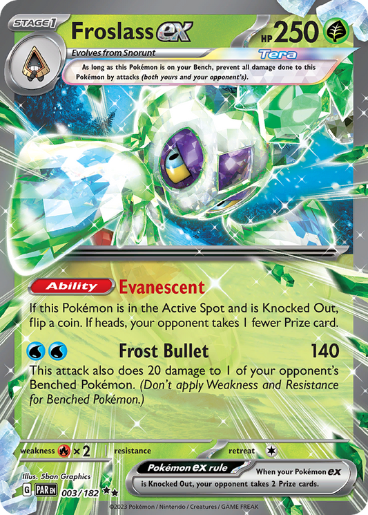 Froslass ex - 003/182 - Paradox Rift