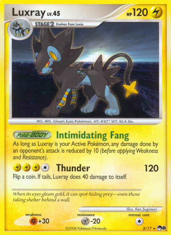 Luxray - 03/17 - POP Series 8