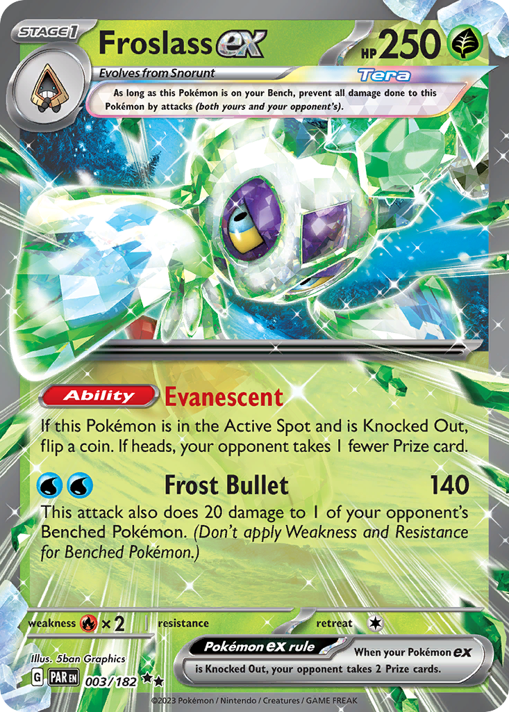 Froslass ex - 003/182 - Paradox Rift