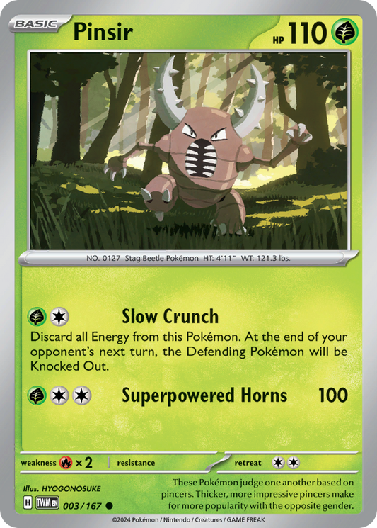 Pinsir - 003/167 - Twilight Masquerade