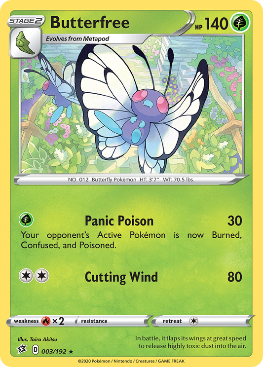 Butterfree - 003/192 - Rebel Clash