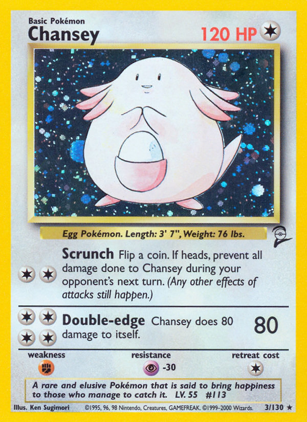 Chansey - 003/130 - Base Set 2