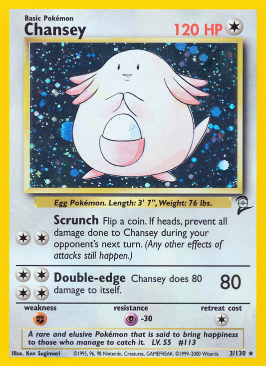 Chansey - 003/130 - Base Set 2