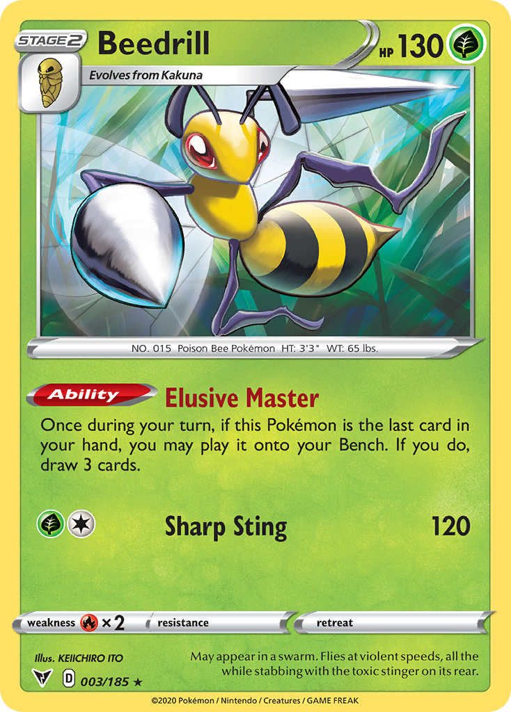 Beedrill - 003/185 - Vivid Voltage