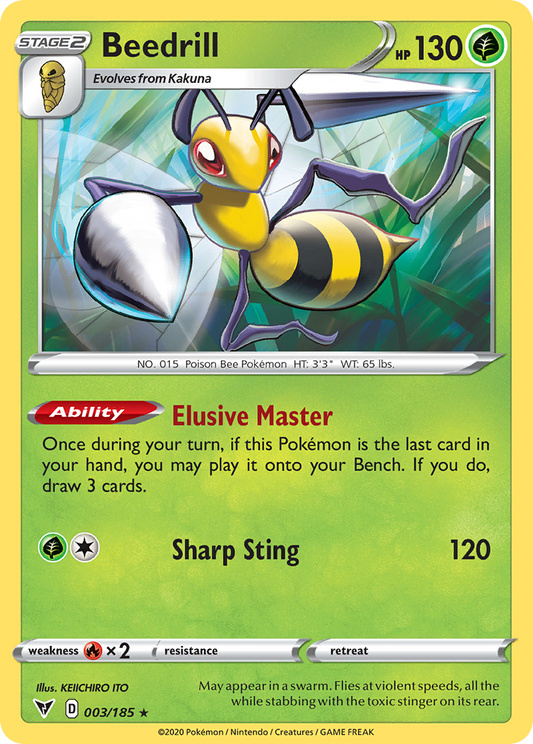 Beedrill - 003/185 - Vivid Voltage