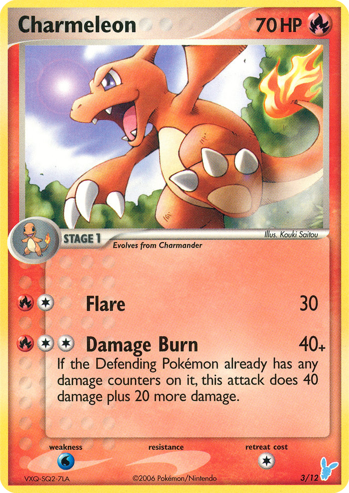 Charmeleon - 03/12 - EX Trainer Kit 2 Minun