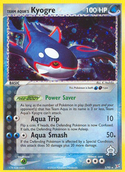 Team Aqua's Kyogre - 03/95 - Team Magma vs Team Aqua