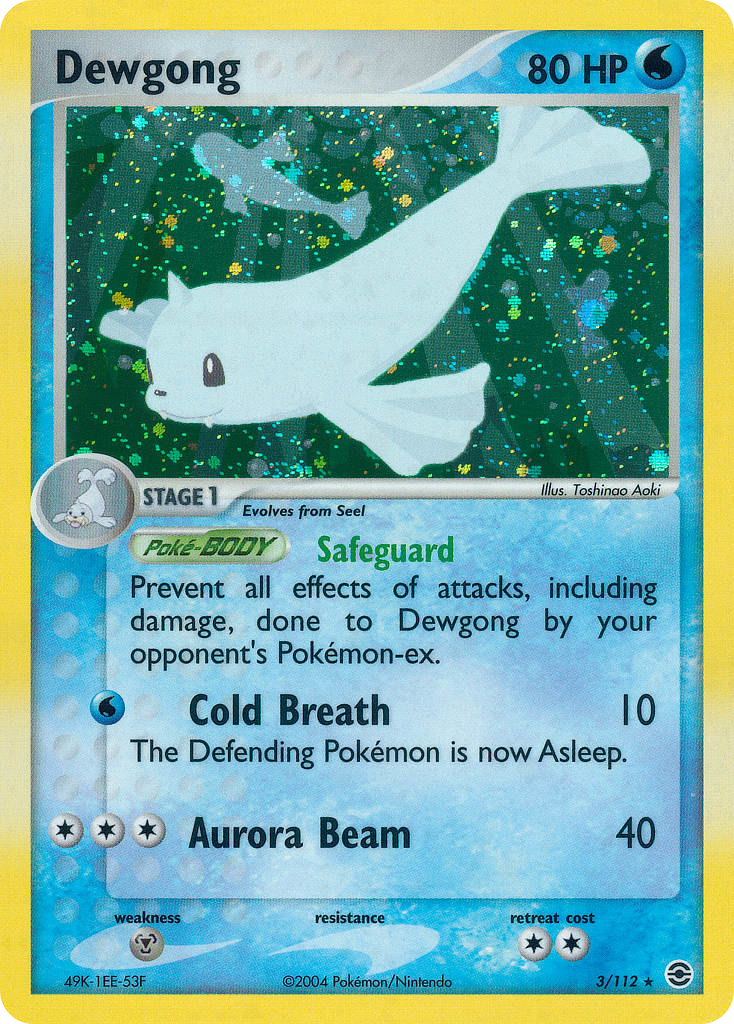 Dewgong - 003/112 - FireRed & LeafGreen